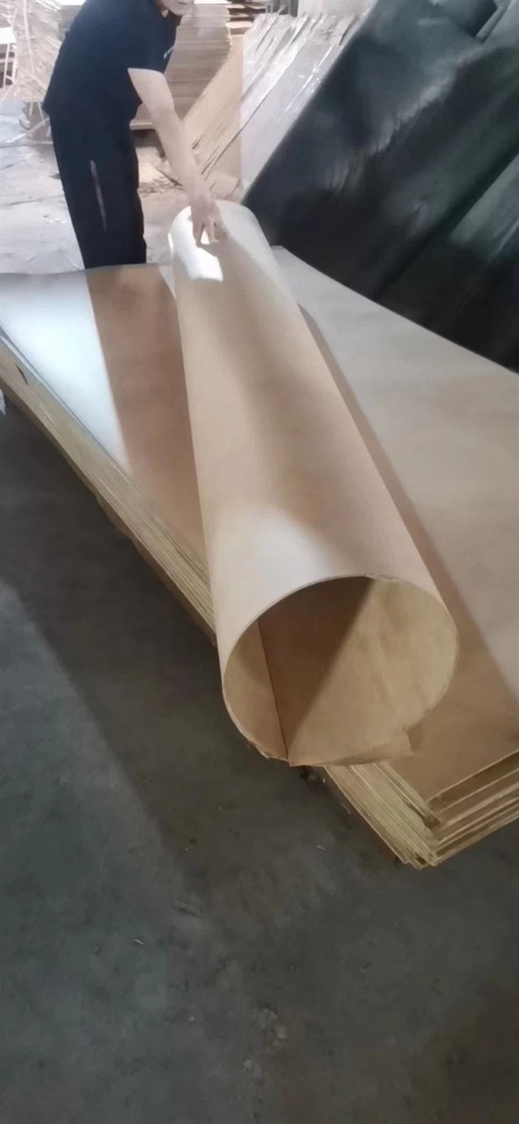 4x8' 3mm 5mm 8mm 12mm Bending Plywood Flexible Plywood